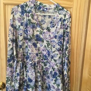 Medium cy brand floral print blouse